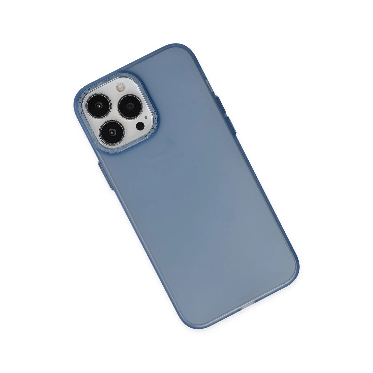 İphone 13 Pro Max Kılıf Modos Metal Kapak - Lacivert İphone 13 Pro Max Kılıf Modos Metal Kapak - Lacivert