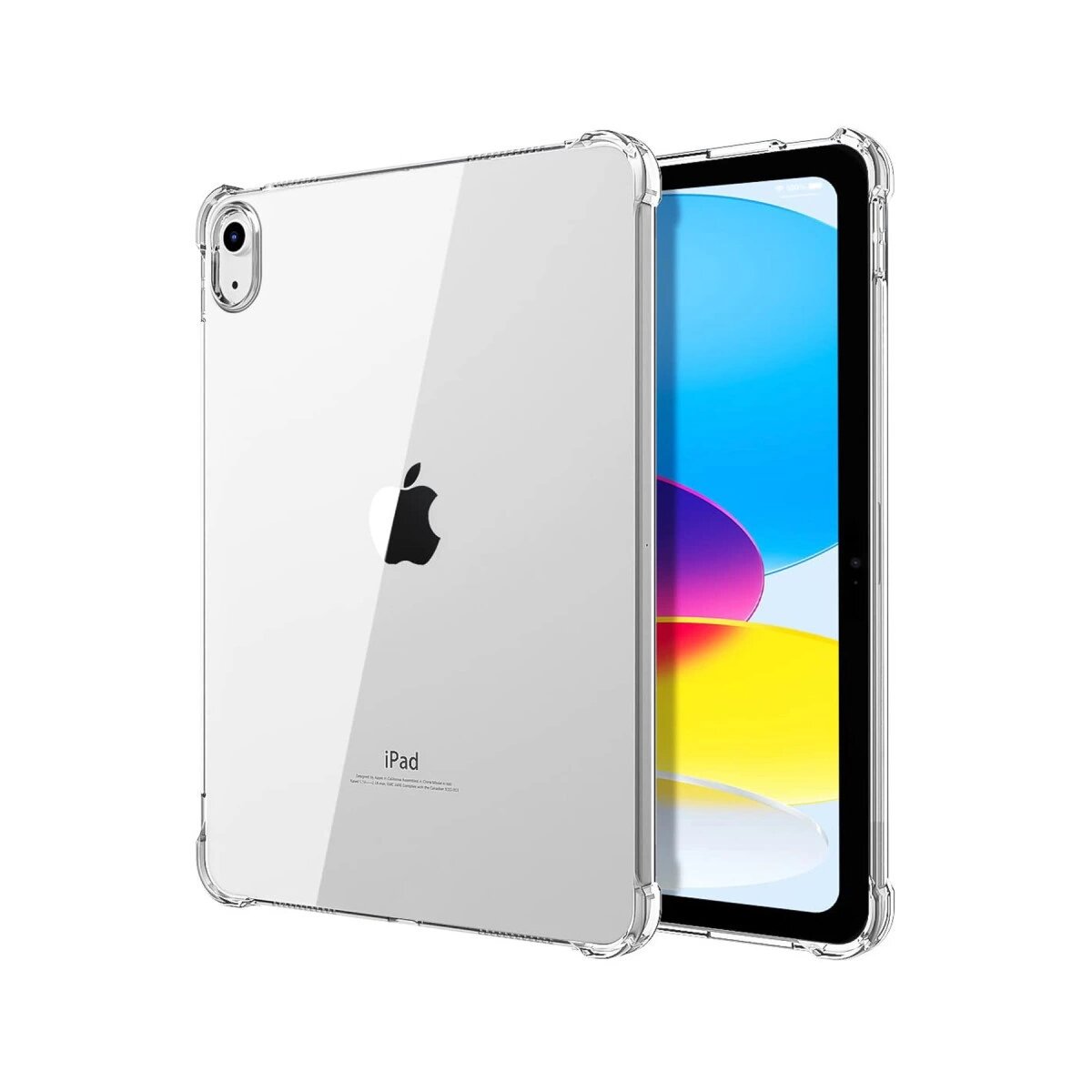 İpad 2022 10.9 (10.nesil) Kılıf Anti Shock Tablet Silikon - Şeffaf İpad 2022 10.9 (10.nesil) Kılıf Anti Shock Tablet Silikon - Şeffaf