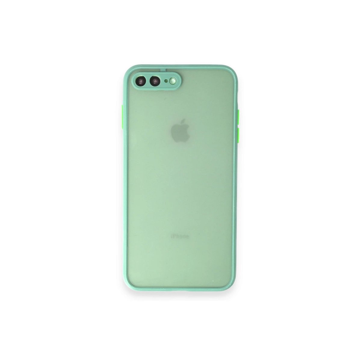 İphone 7 Plus Kılıf Montreal Silikon Kapak - Turkuaz İphone 7 Plus Kılıf Montreal Silikon Kapak - Turkuaz