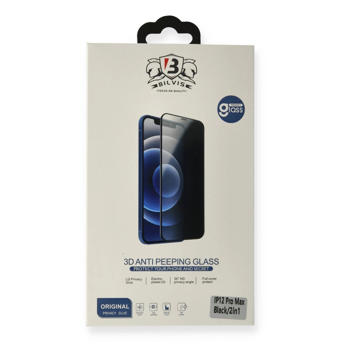 İphone 14 Pro Max Bilvis Hayalet Cam Ekran Koruyucu İphone 14 Pro Max Bilvis Hayalet Cam Ekran Koruyucu