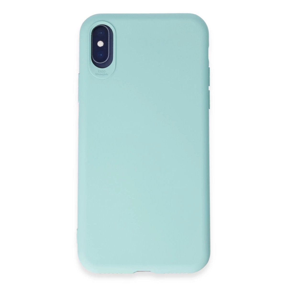 İphone X Kılıf First Silikon - Turkuaz