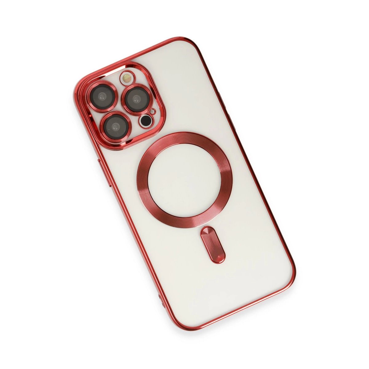İphone 13 Pro Kılıf Kross Magneticsafe Kapak - Kırmızı