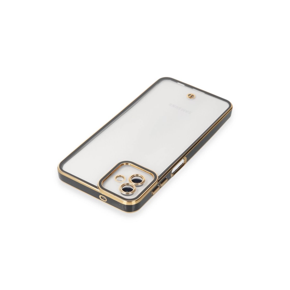 Samsung Galaxy A04 Kılıf Liva Lens Silikon - Siyah Samsung Galaxy A04 Kılıf Liva Lens Silikon - Siyah