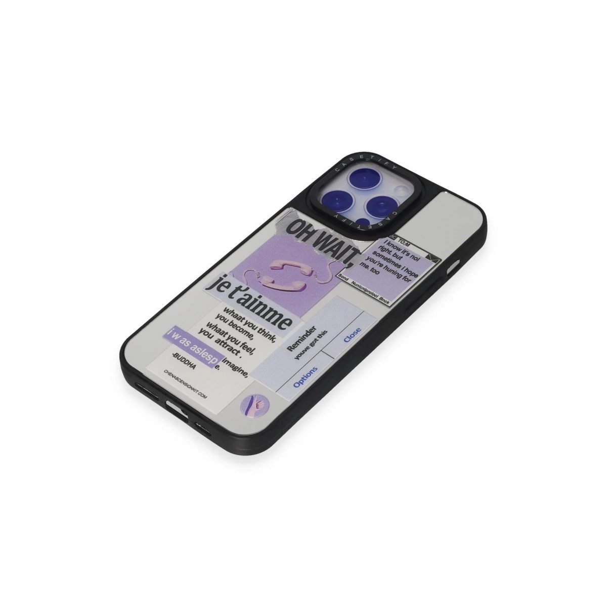 İphone 15 Pro Kılıf Mirror Desenli Kapak - Mirror - 4 İphone 15 Pro Kılıf Mirror Desenli Kapak - Mirror - 4