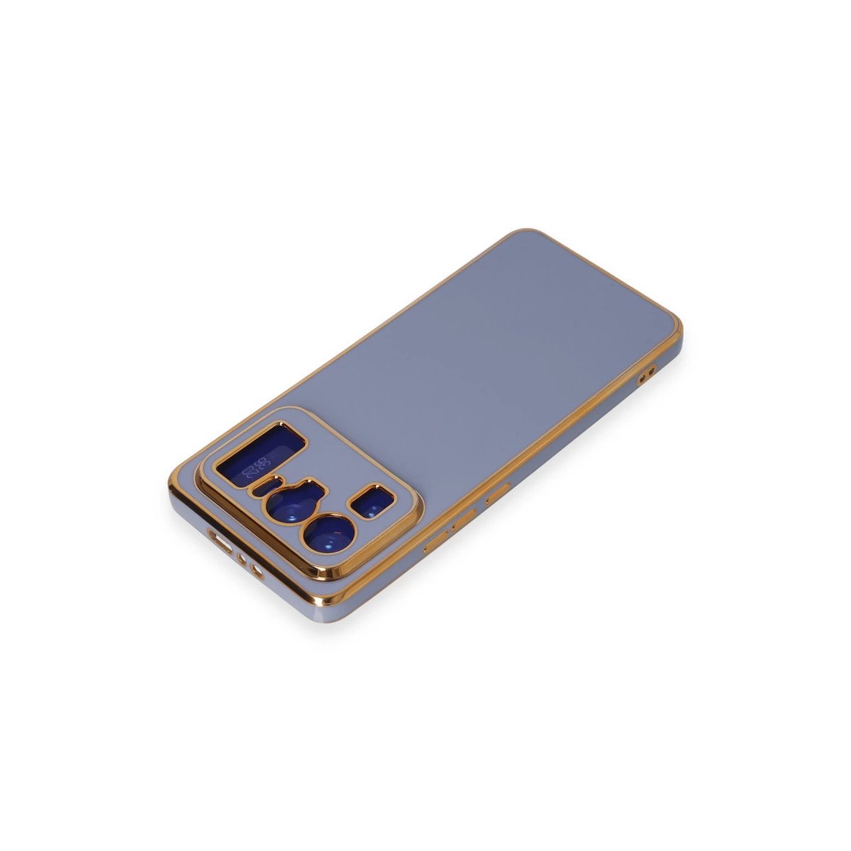 Xiaomi Mi 11 Ultra Kılıf Volet Silikon - Mavi Xiaomi Mi 11 Ultra Kılıf Volet Silikon - Mavi