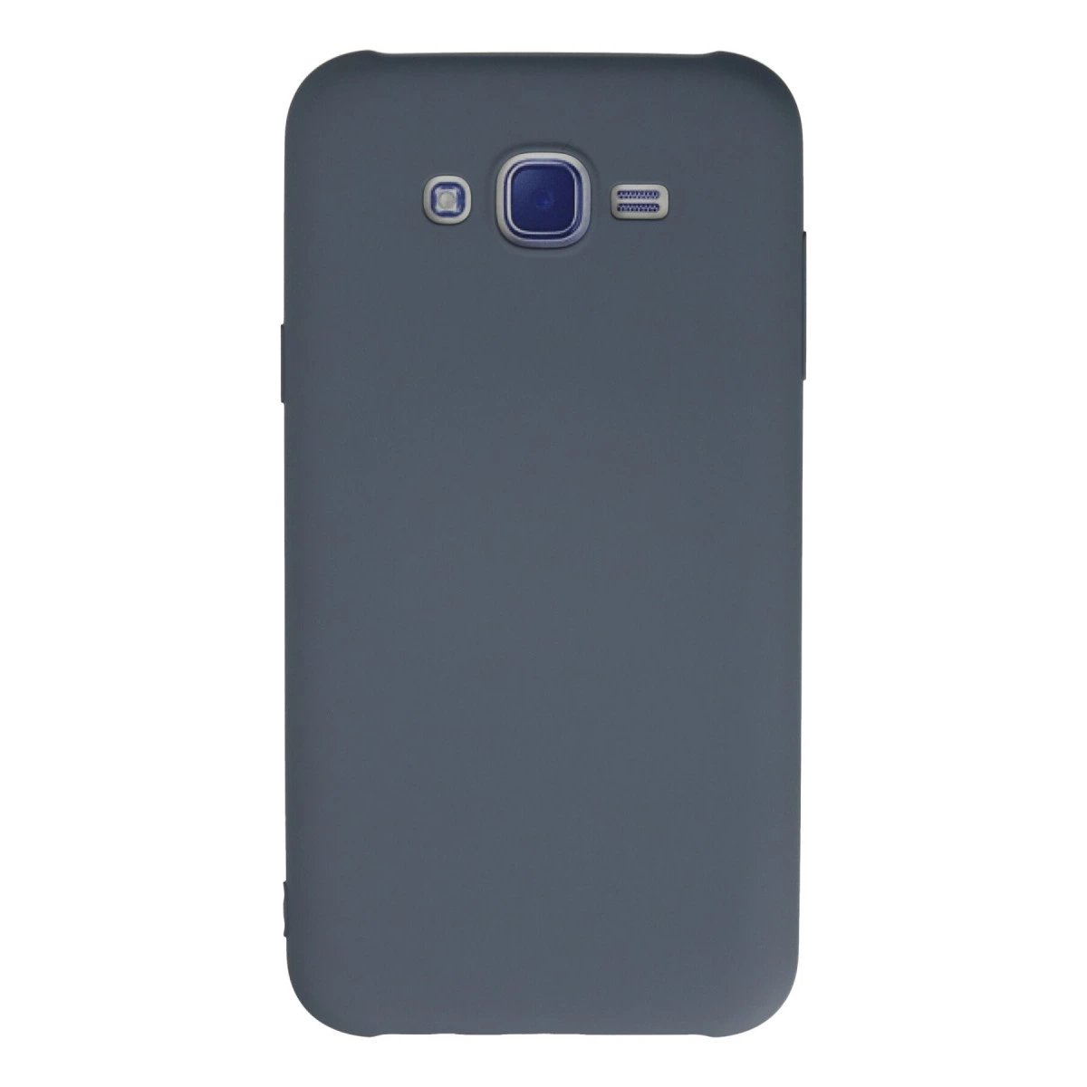 Samsung Galaxy J7 Kılıf Nano İçi Kadife Silikon - Gri Samsung Galaxy J7 Kılıf Nano İçi Kadife Silikon - Gri