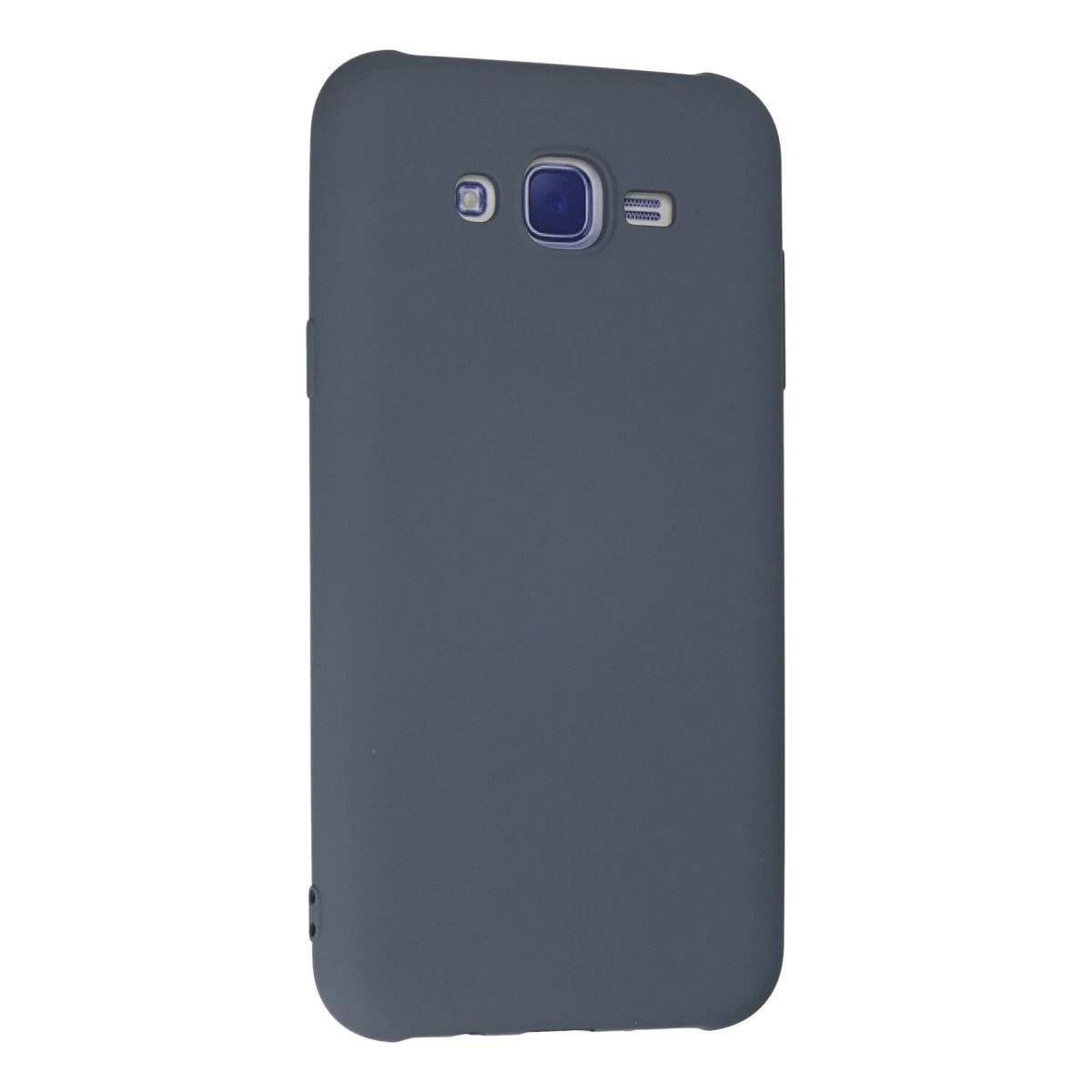 Samsung Galaxy J7 Kılıf Nano İçi Kadife Silikon - Gri Samsung Galaxy J7 Kılıf Nano İçi Kadife Silikon - Gri