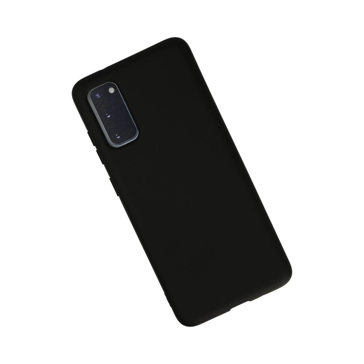 Samsung Galaxy S20 Kılıf Nano İçi Kadife Silikon - Siyah Samsung Galaxy S20 Kılıf Nano İçi Kadife Silikon - Siyah