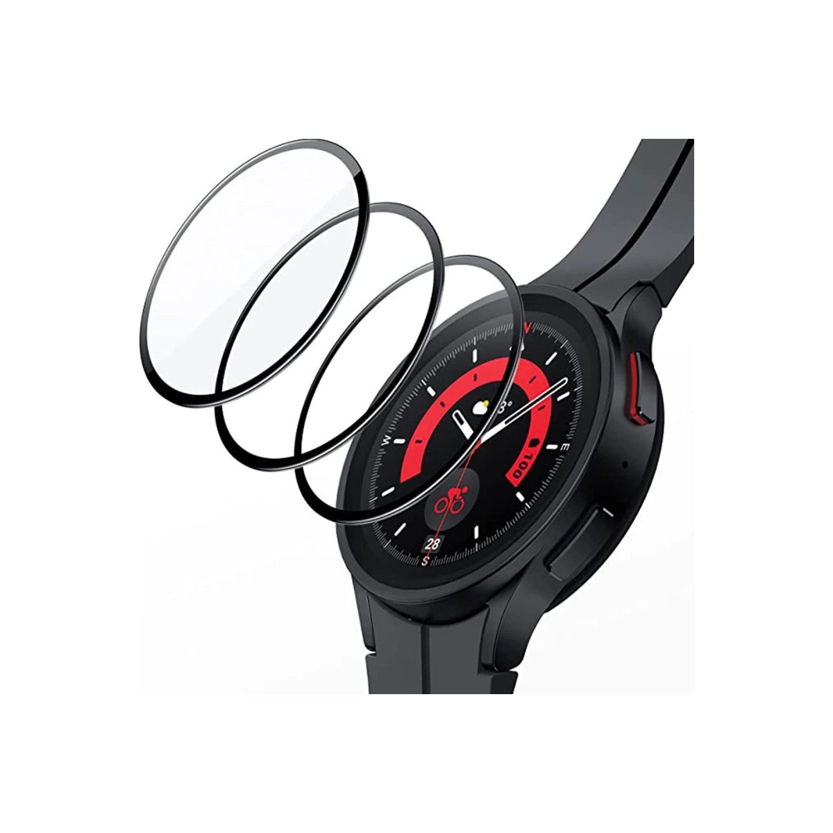 Galaxy Watch 4 42mm Polymer Nano Ekran Koruyucu - Şeffaf
