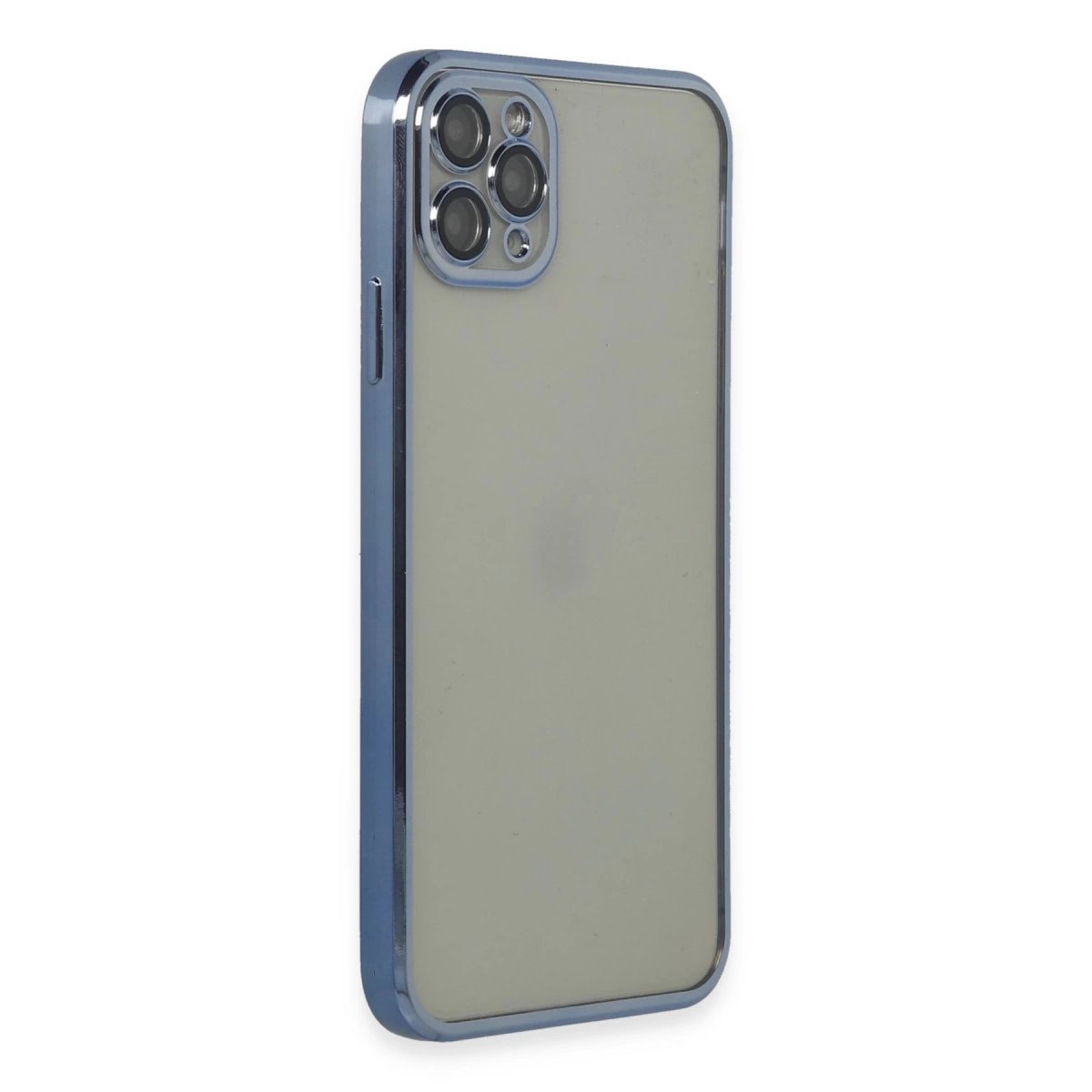 İphone 11 Pro Max Kılıf Razer Lensli Silikon - Açık Mavi İphone 11 Pro Max Kılıf Razer Lensli Silikon - Açık Mavi