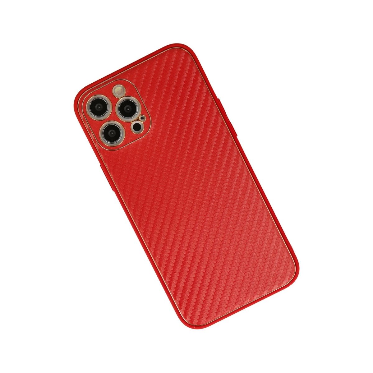 İphone 12 Pro Kılıf Coco Karbon Silikon - Kırmızı İphone 12 Pro Kılıf Coco Karbon Silikon - Kırmızı
