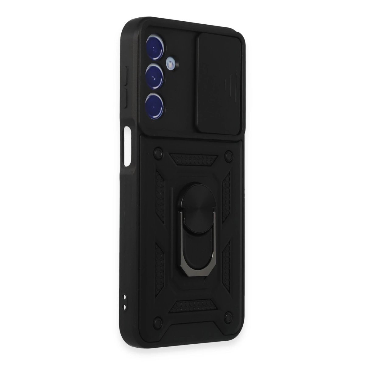 Samsung Galaxy M34 5g Kılıf Pars Lens Yüzüklü Silikon - Siyah Samsung Galaxy M34 5g Kılıf Pars Lens Yüzüklü Silikon - Siyah