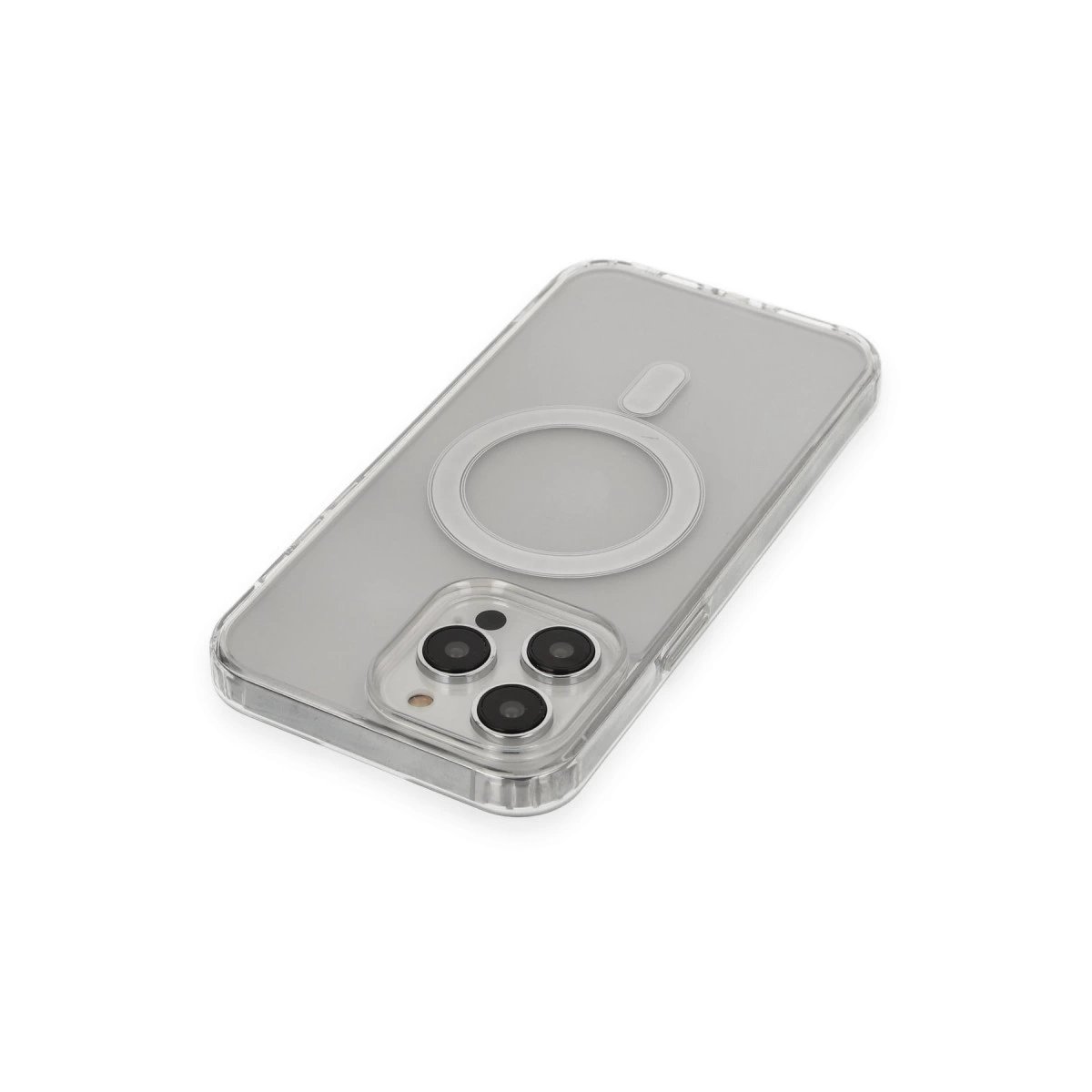 İphone 14 Pro Max Kılıf Matte Şeffaf Magneticsafe - Şeffaf İphone 14 Pro Max Kılıf Matte Şeffaf Magneticsafe - Şeffaf