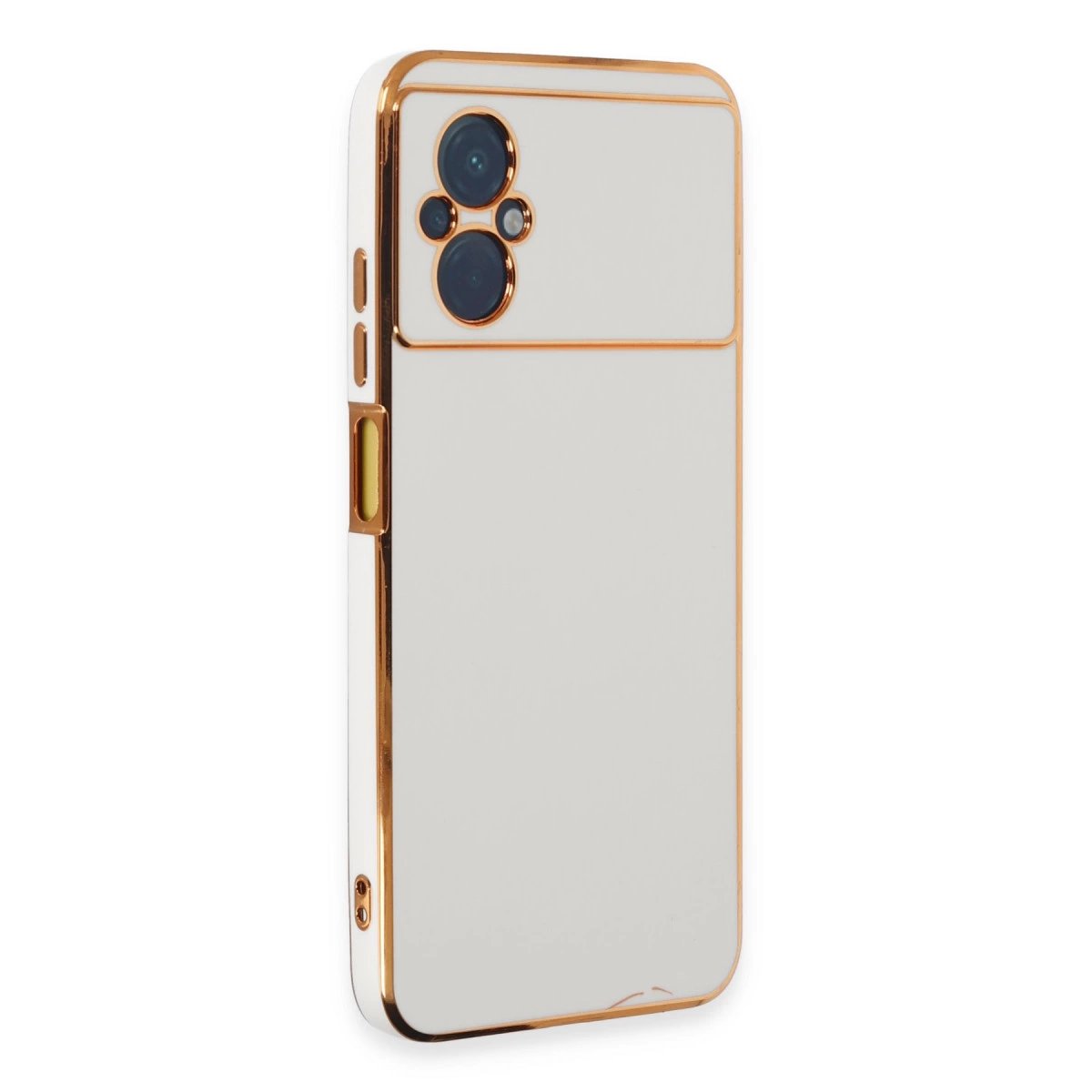 Xiaomi Poco M5 Kılıf Volet Silikon - Beyaz Xiaomi Poco M5 Kılıf Volet Silikon - Beyaz