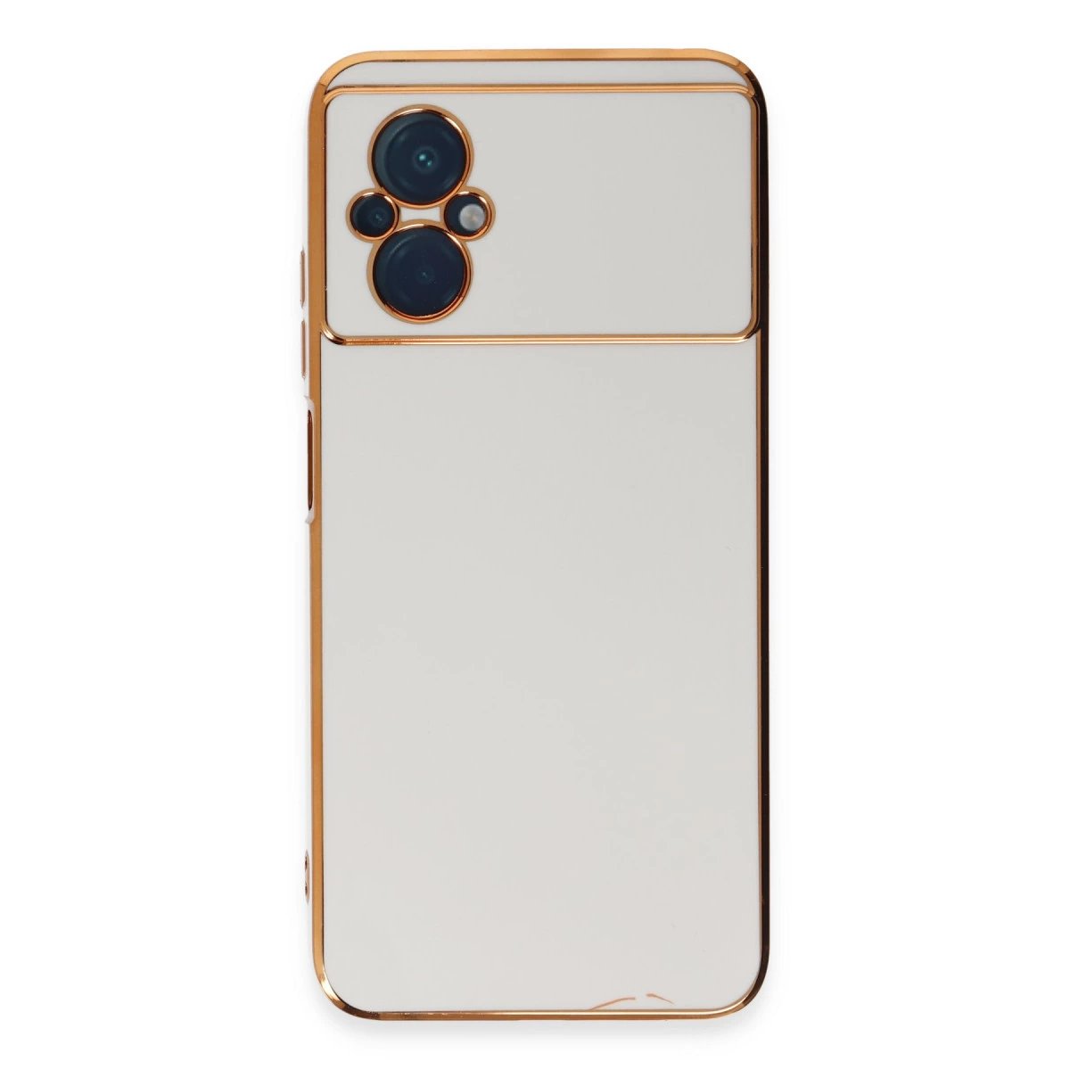 Xiaomi Poco M5 Kılıf Volet Silikon - Beyaz Xiaomi Poco M5 Kılıf Volet Silikon - Beyaz