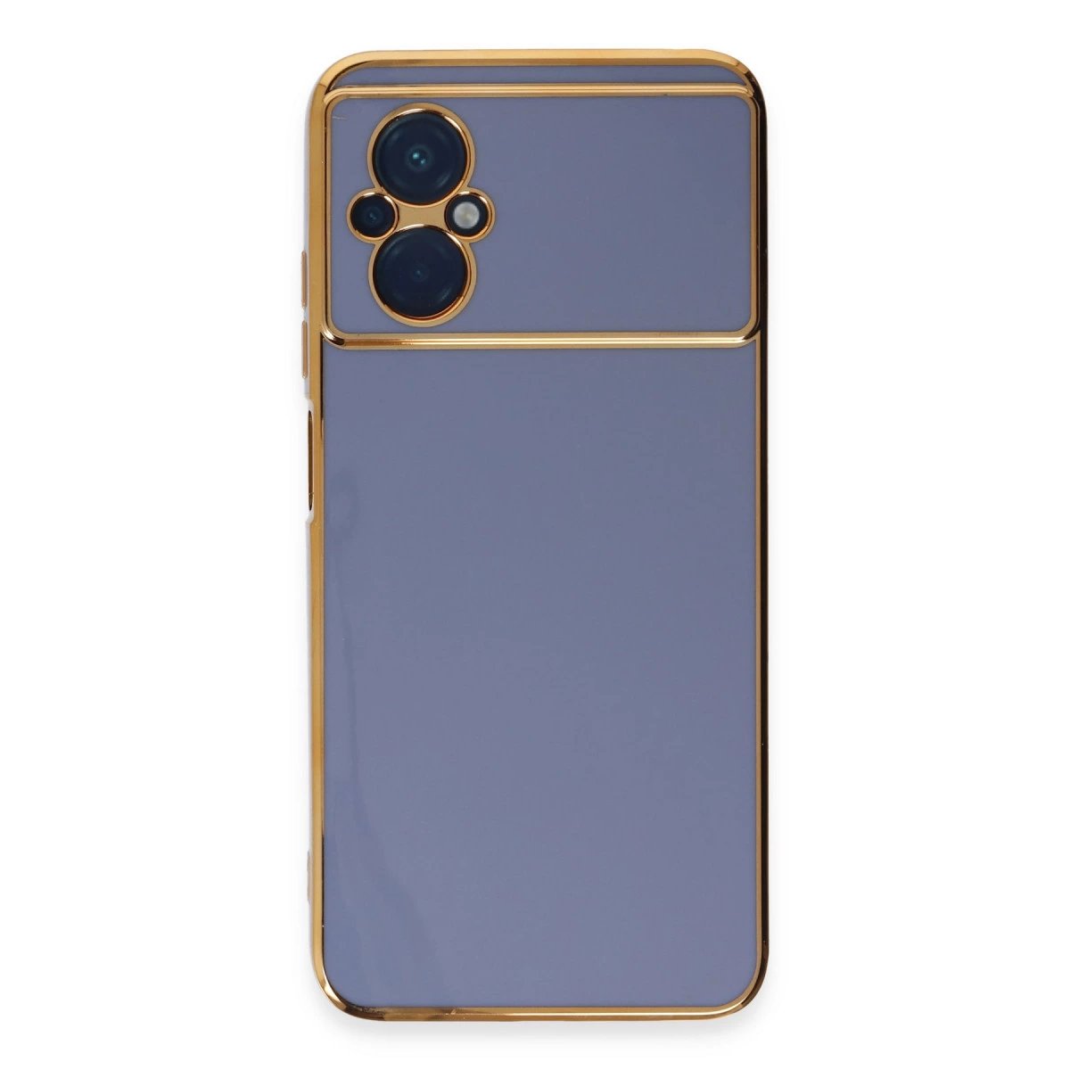 Xiaomi Poco M5 Kılıf Volet Silikon - Mavi Xiaomi Poco M5 Kılıf Volet Silikon - Mavi