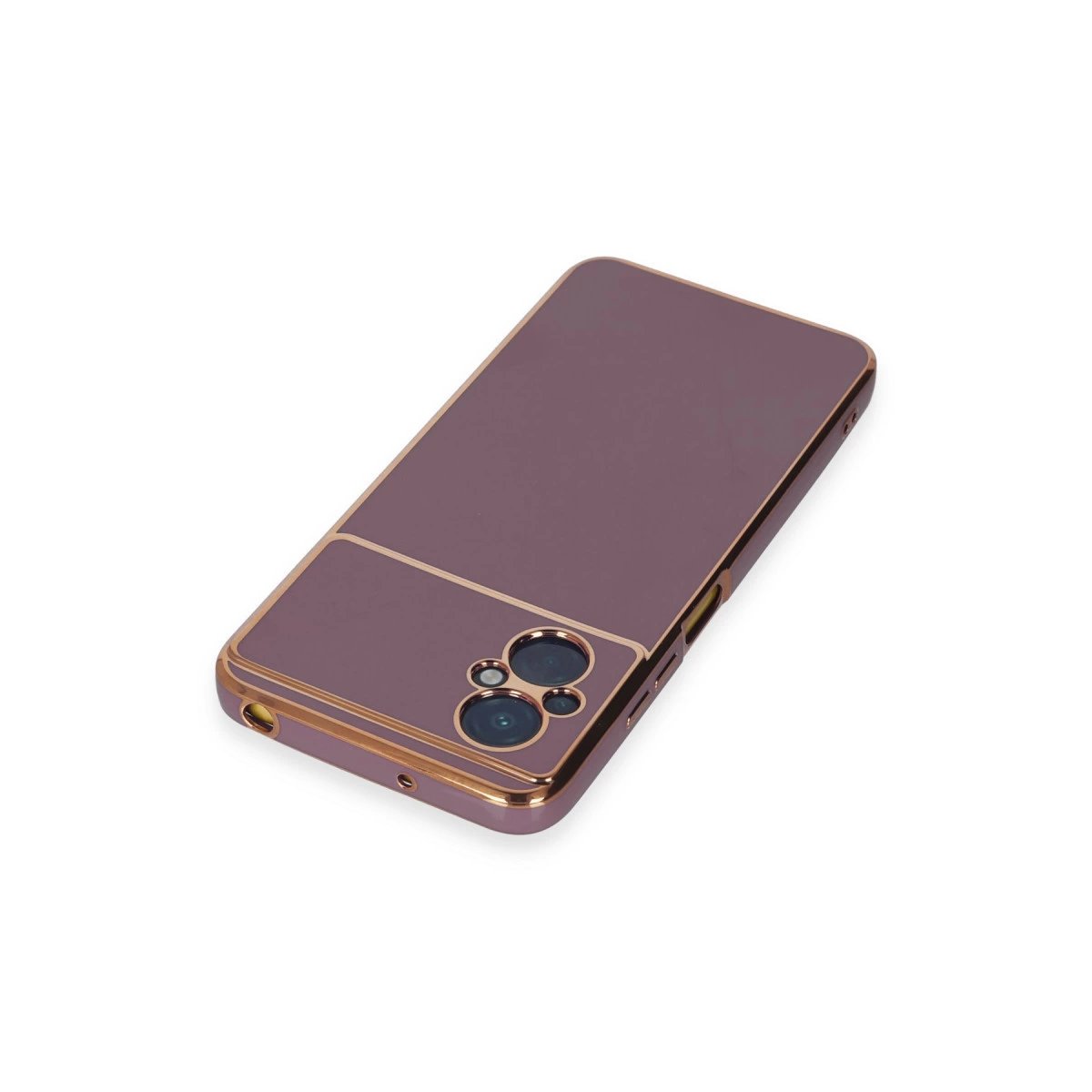 Xiaomi Poco M5 Kılıf Volet Silikon - Mor Xiaomi Poco M5 Kılıf Volet Silikon - Mor