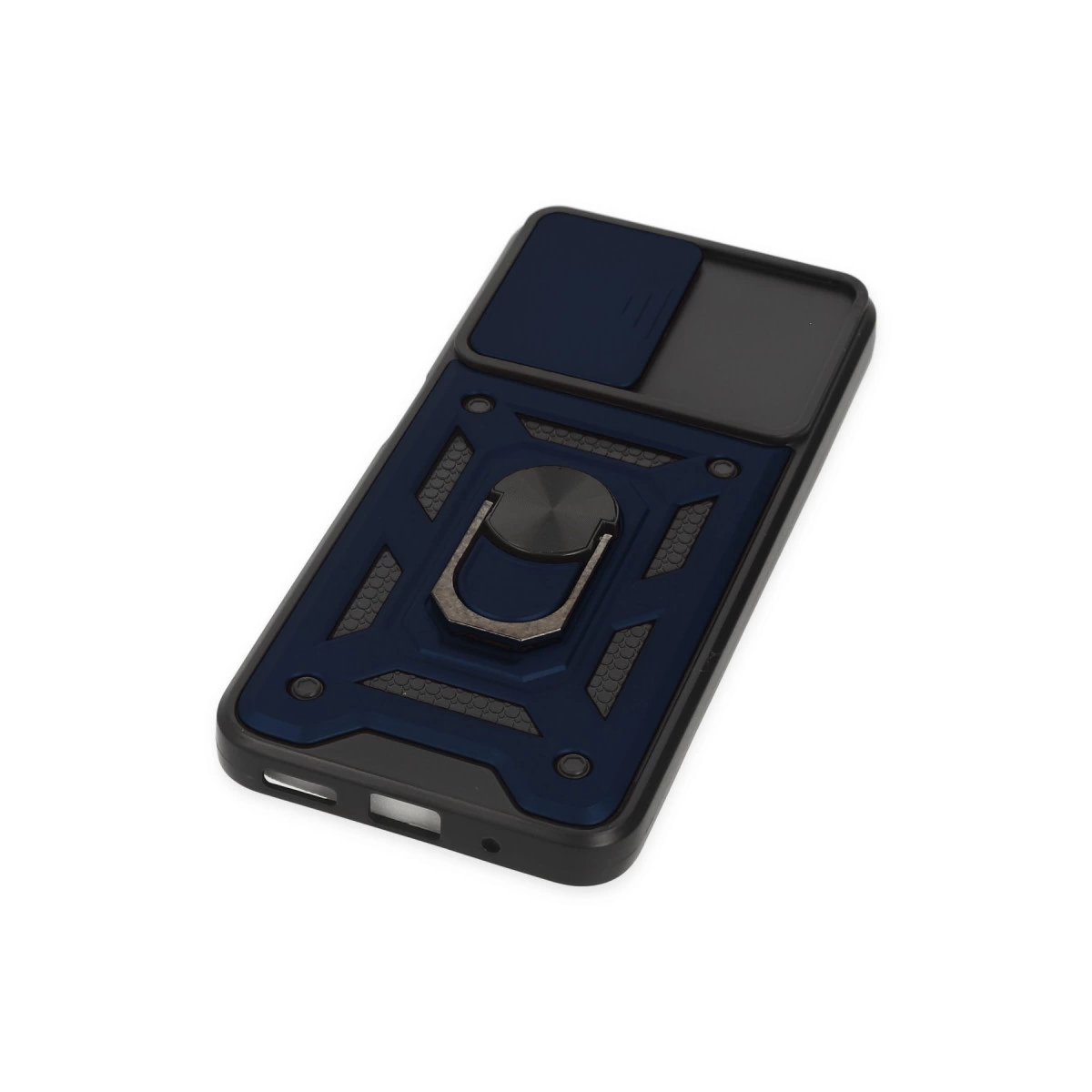 Xiaomi Poco M5 Kılıf Pars Lens Yüzüklü Silikon - Lacivert Xiaomi Poco M5 Kılıf Pars Lens Yüzüklü Silikon - Lacivert