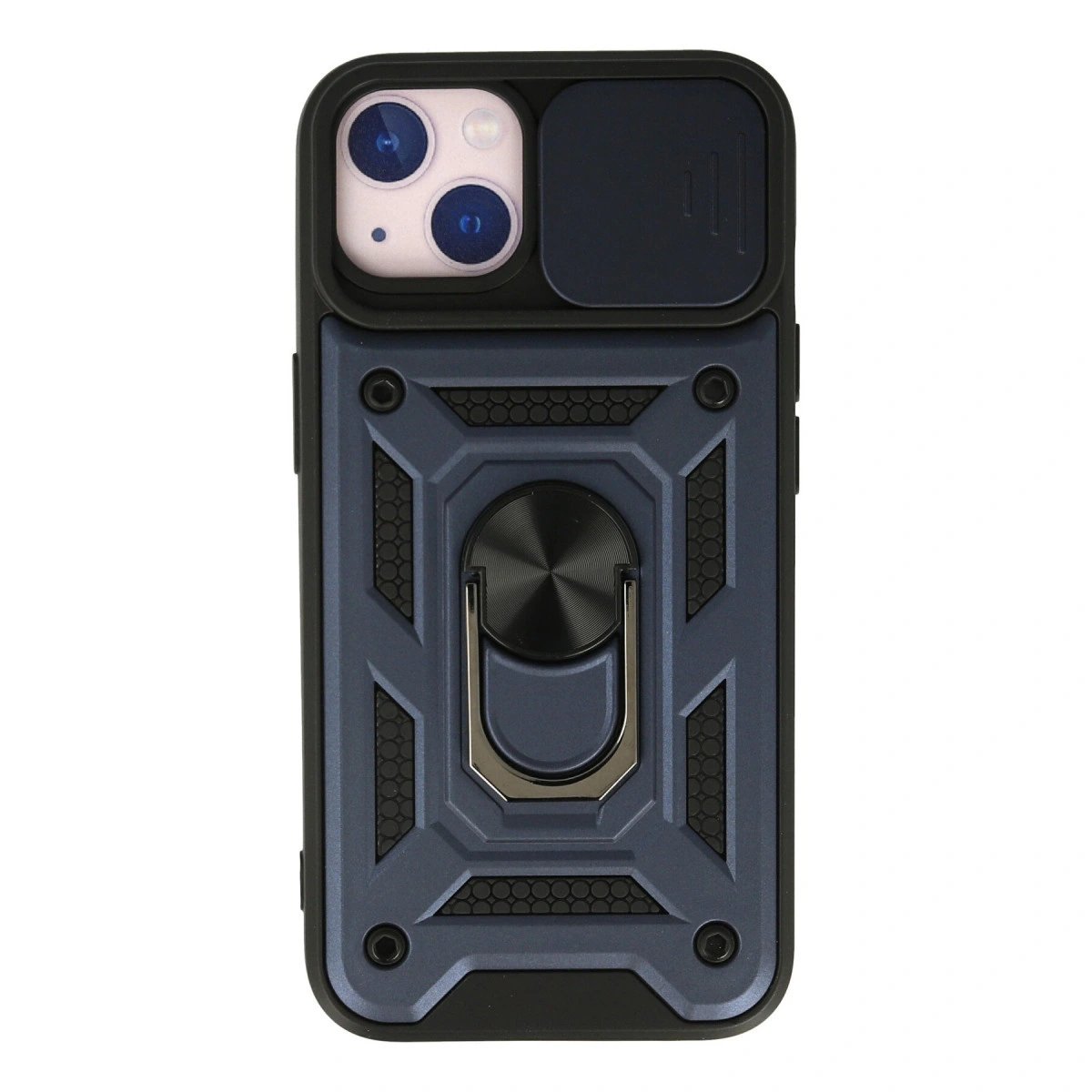 İphone 13 Kılıf Pars Lens Yüzüklü Silikon - Lacivert İphone 13 Kılıf Pars Lens Yüzüklü Silikon - Lacivert