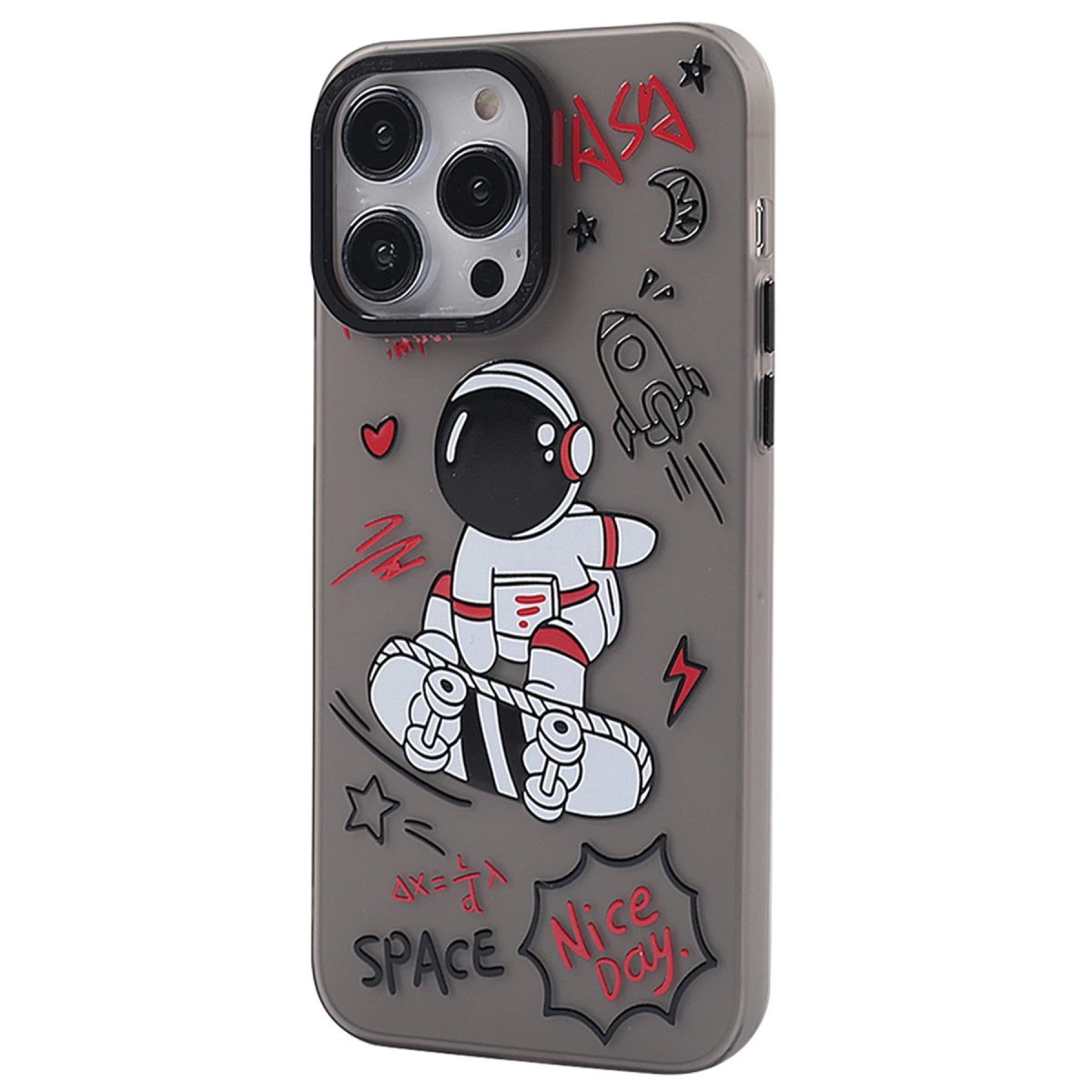 İphone 14 Pro Max Kılıf Prada Desenli Kapak - Prada Siyah - 1 İphone 14 Pro Max Kılıf Prada Desenli Kapak - Prada Siyah - 1