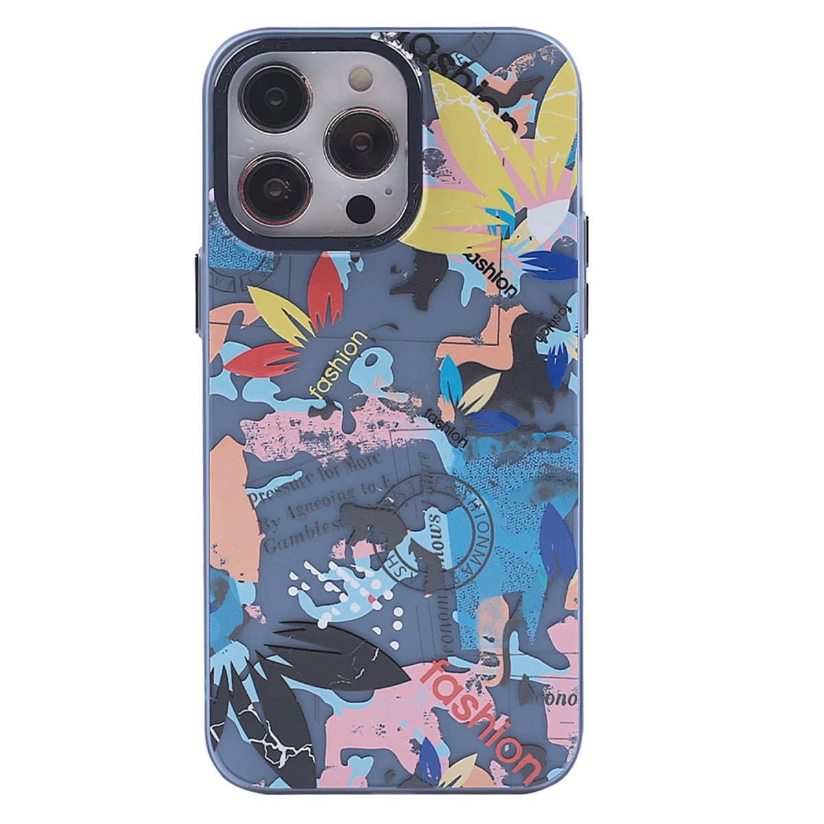 İphone 14 Pro Max Kılıf Prada Desenli Kapak - Prada Pembe - 1 İphone 14 Pro Max Kılıf Prada Desenli Kapak - Prada Pembe - 1
