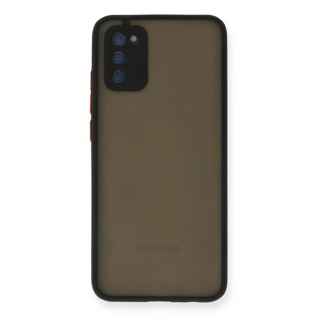 Galaxy A03s Kılıf Montreal  Kapak - Siyah