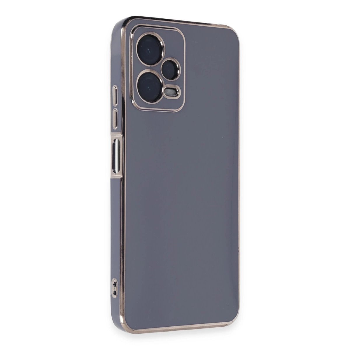 Xiaomi Redmi Note 12 Pro Plus Kılıf Volet Silikon - Mavi Xiaomi Redmi Note 12 Pro Plus Kılıf Volet Silikon - Mavi