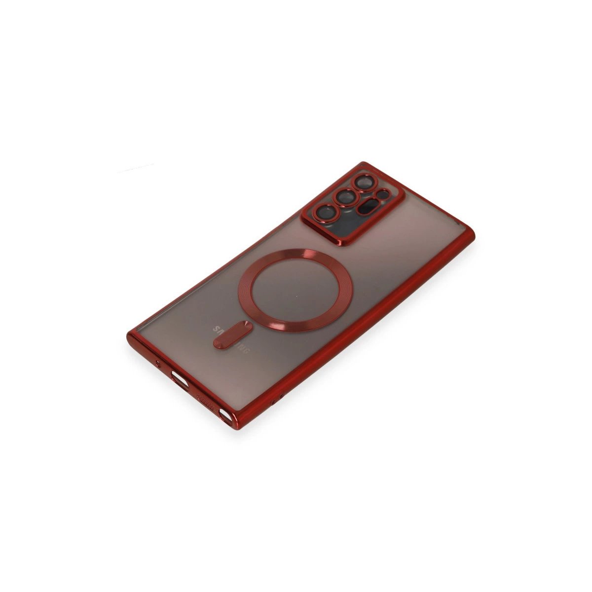 Samsung Galaxy Note 20 Ultra Kılıf Kross Magneticsafe Kapak - Kırmızı Samsung Galaxy Note 20 Ultra Kılıf Kross Magneticsafe Kapak - Kırmızı