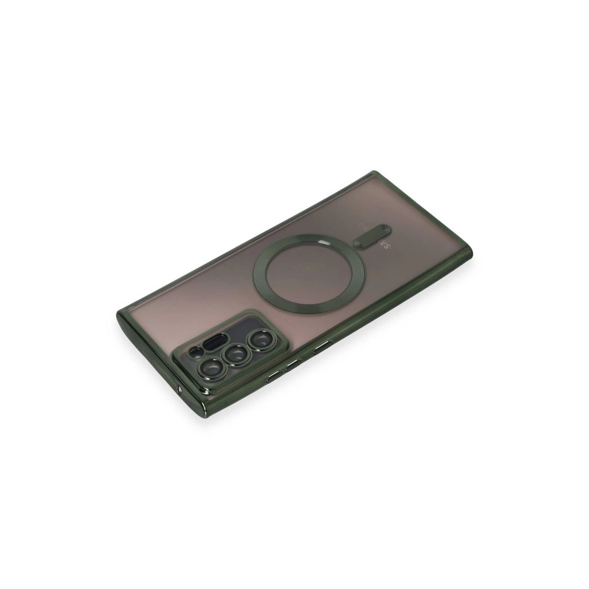 Samsung Galaxy Note 20 Ultra Kılıf Kross Magneticsafe Kapak - Koyu Yeşil Samsung Galaxy Note 20 Ultra Kılıf Kross Magneticsafe Kapak - Koyu Yeşil