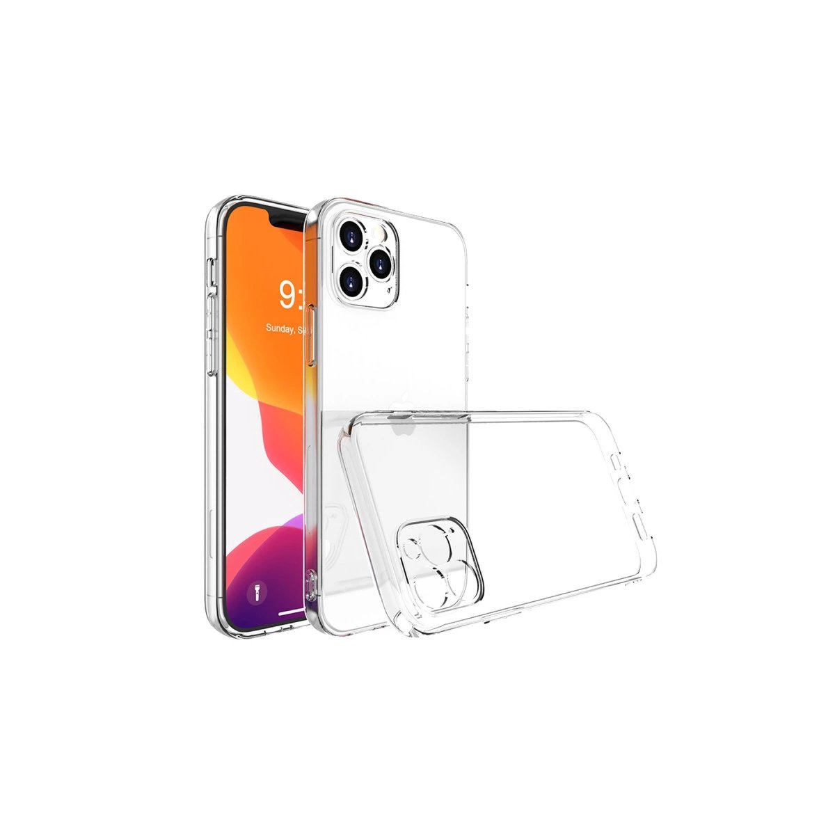 İphone 13 Pro Kılıf Lüx Şeffaf Silikon