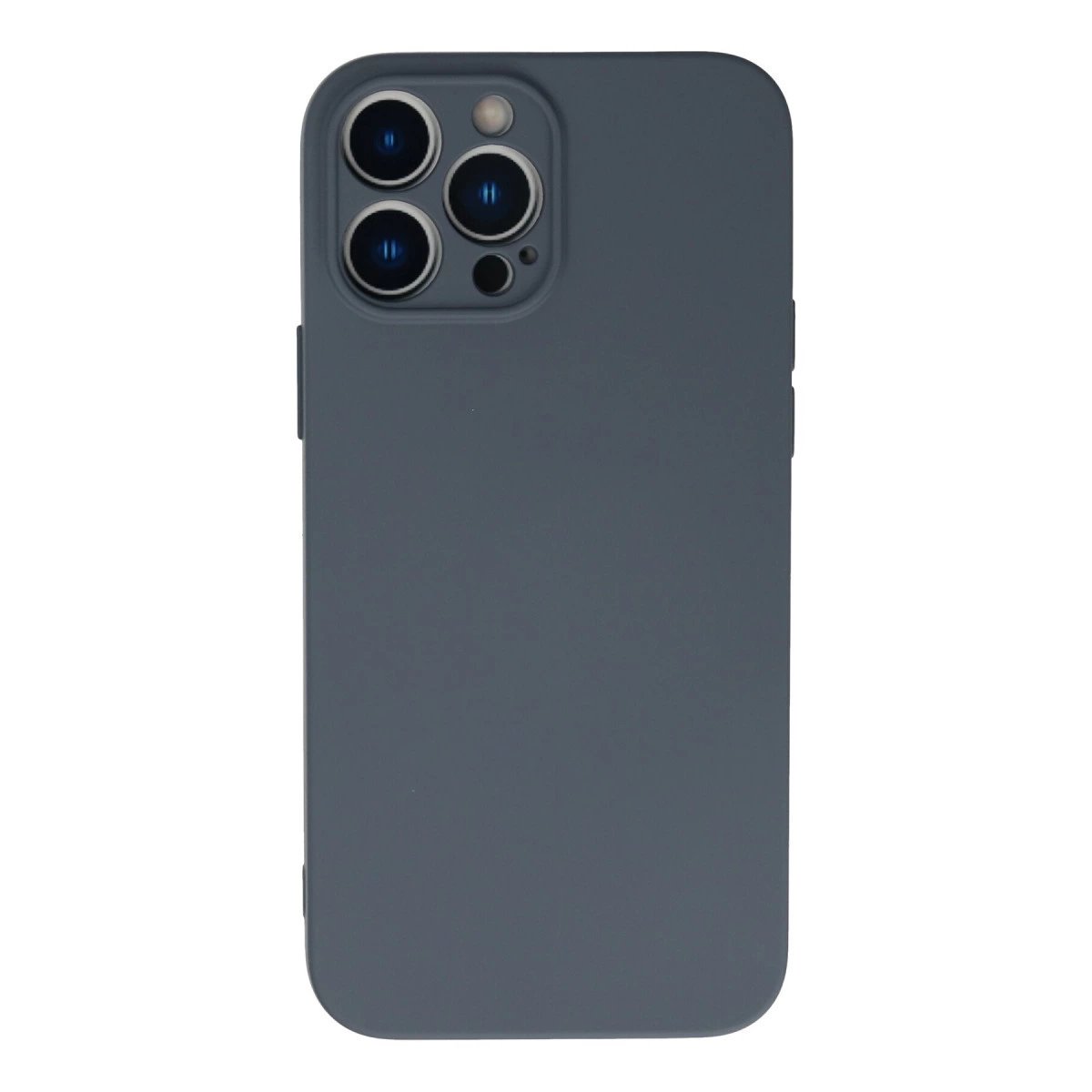İphone 13 Pro Max Kılıf Nano İçi Kadife Silikon - Gri İphone 13 Pro Max Kılıf Nano İçi Kadife Silikon - Gri