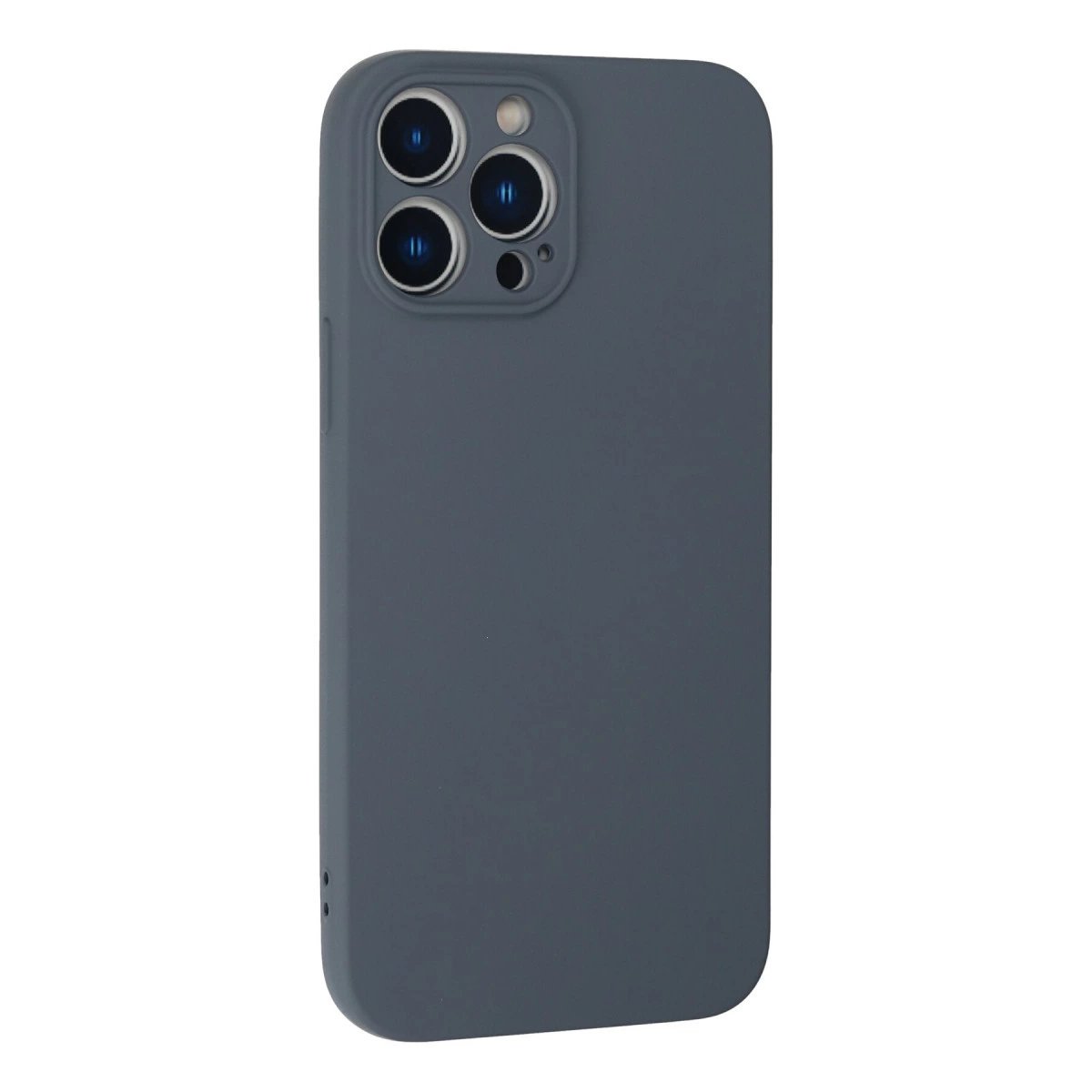 İphone 13 Pro Max Kılıf Nano İçi Kadife Silikon - Gri İphone 13 Pro Max Kılıf Nano İçi Kadife Silikon - Gri