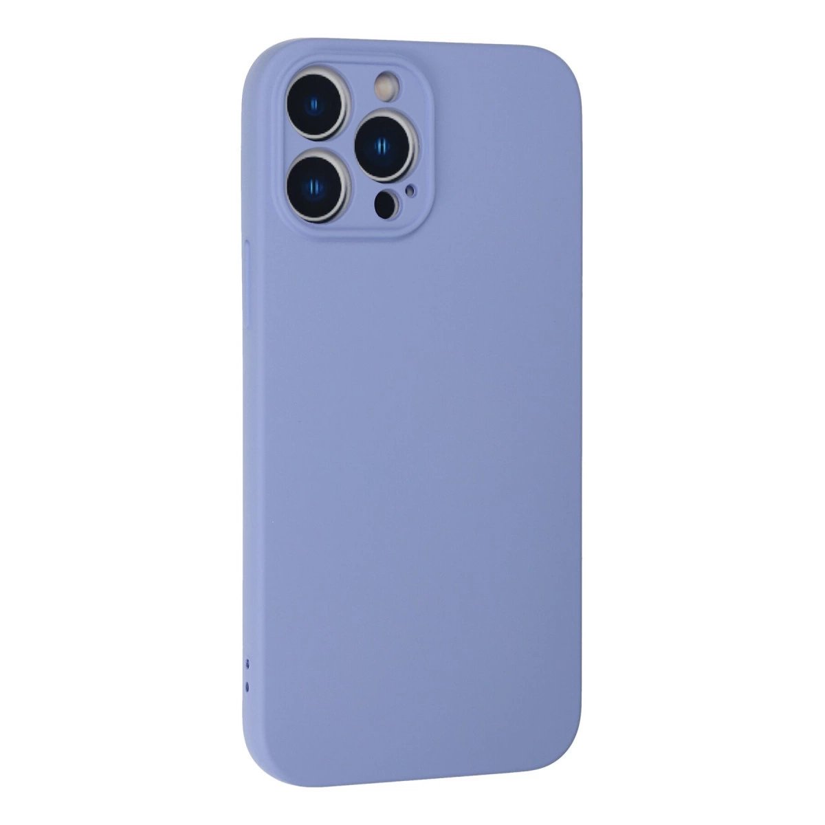 İphone 13 Pro Max Kılıf Nano İçi Kadife Silikon - Lila İphone 13 Pro Max Kılıf Nano İçi Kadife Silikon - Lila