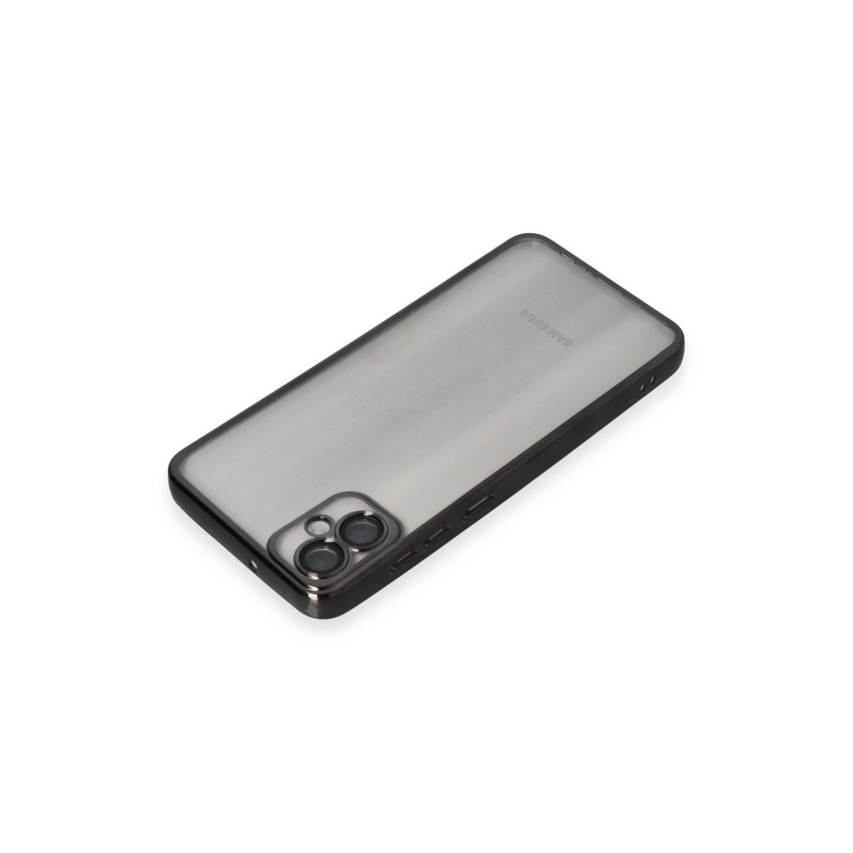 Samsung Galaxy A05 Kılıf Razer Lensli Silikon - Siyah Samsung Galaxy A05 Kılıf Razer Lensli Silikon - Siyah