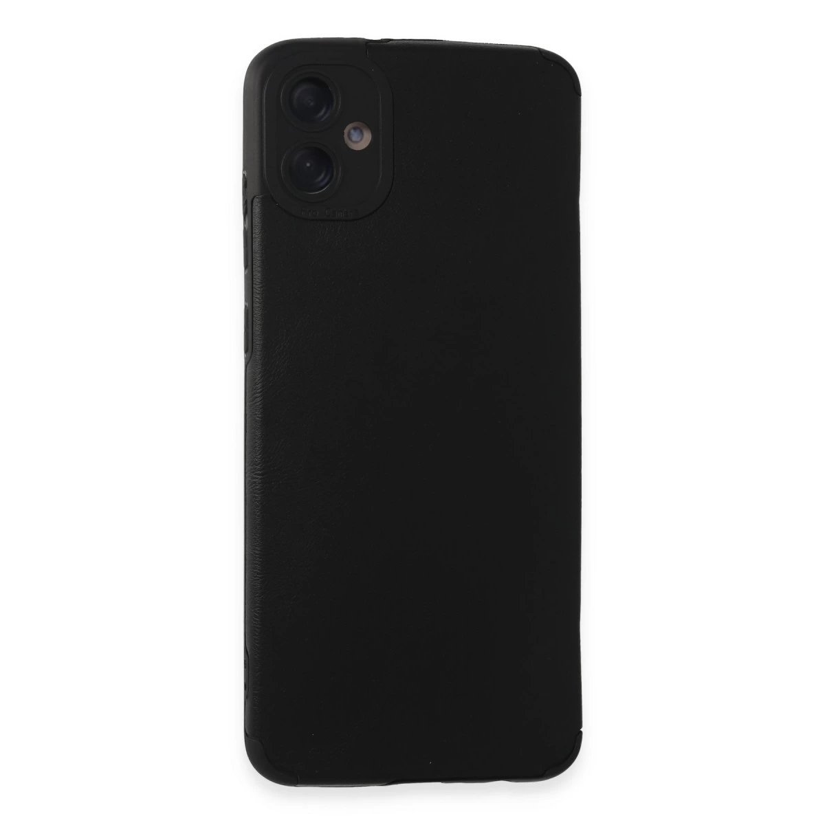 Samsung Galaxy A05 Kılıf Loop Deri Silikon - Siyah