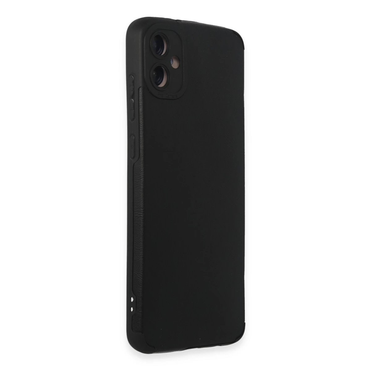 Samsung Galaxy A05 Kılıf Loop Deri Silikon - Siyah