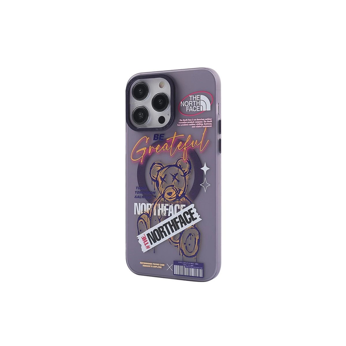 İphone 14 Pro Kılıf Apollo Magneticsafe Desenli Kapak - Apollo Mor - 2 İphone 14 Pro Kılıf Apollo Magneticsafe Desenli Kapak - Apollo Mor - 2