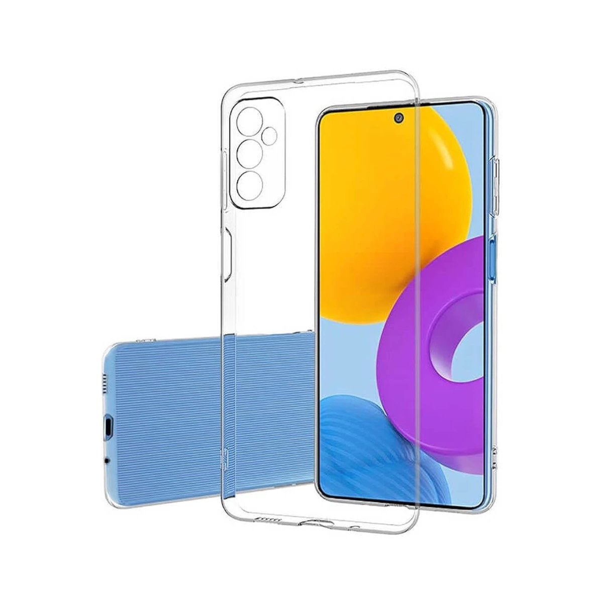 Samsung Galaxy A05s Kılıf Lüx Şeffaf Silikon Samsung Galaxy A05s Kılıf Lüx Şeffaf Silikon