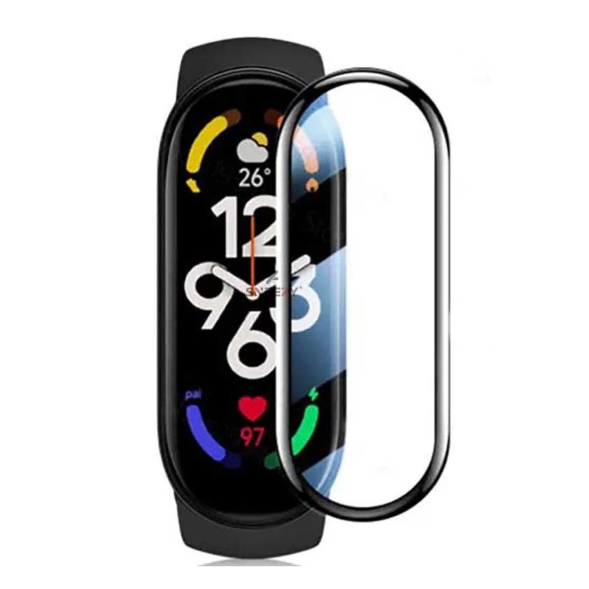 Mi Band 5 Polymer Nano Ekran Koruyucu - Şeffaf