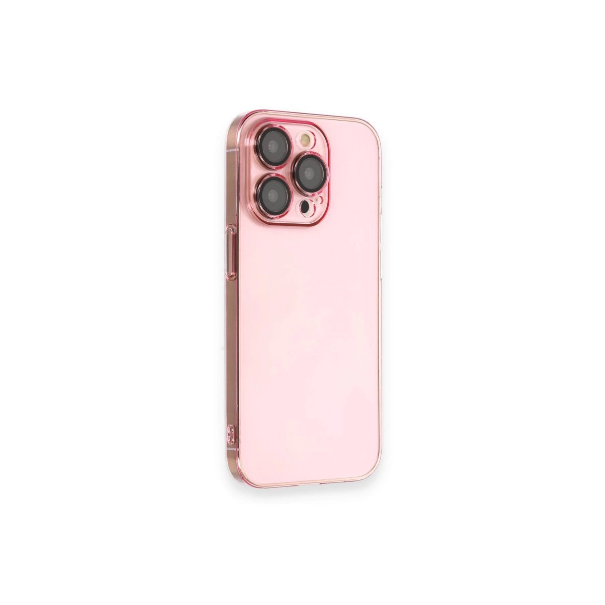 İphone 13 Pro Kılıf Armada Lensli Kapak - Rose Gold İphone 13 Pro Kılıf Armada Lensli Kapak - Rose Gold