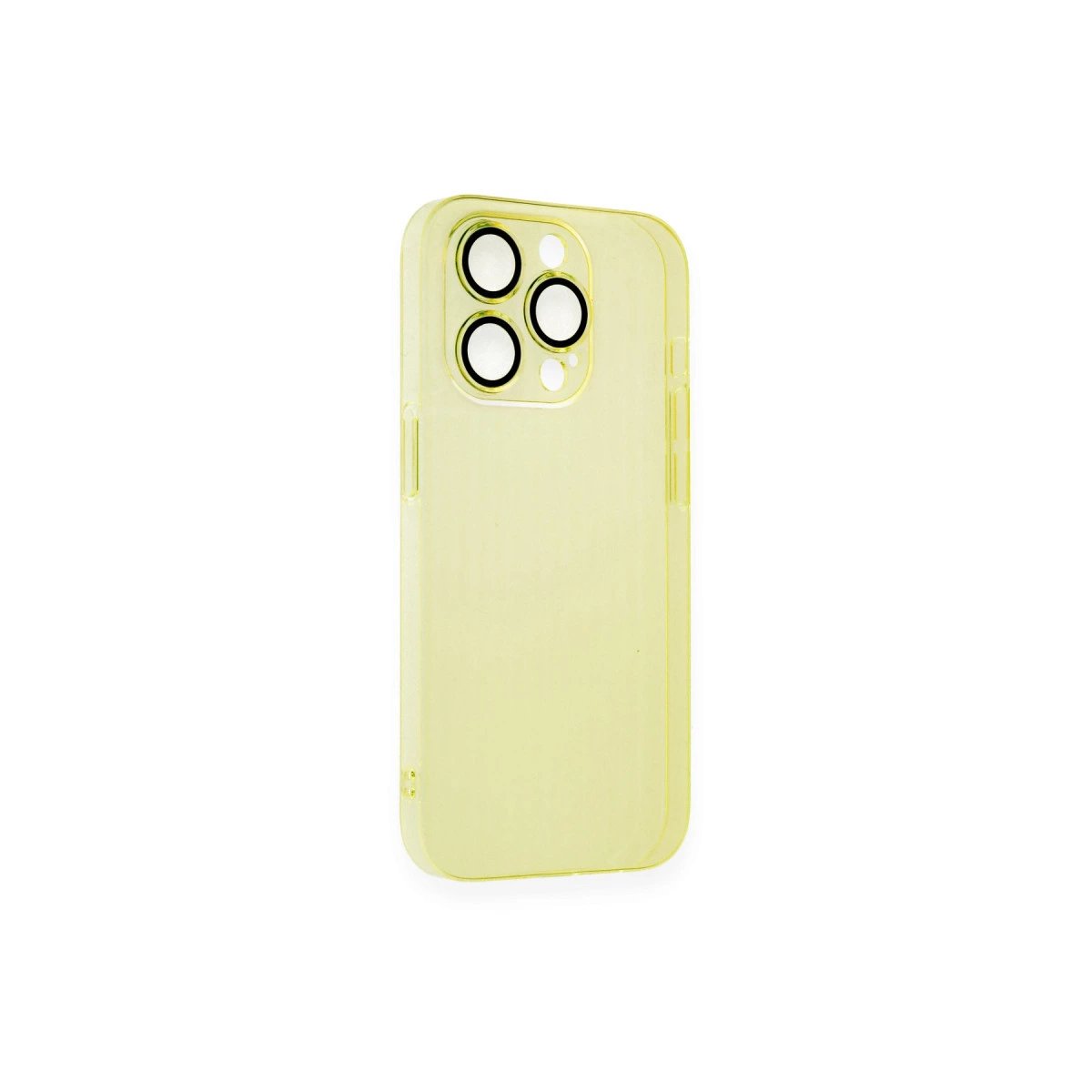 İphone 13 Pro Max Kılıf Armada Lensli Kapak - Sarı