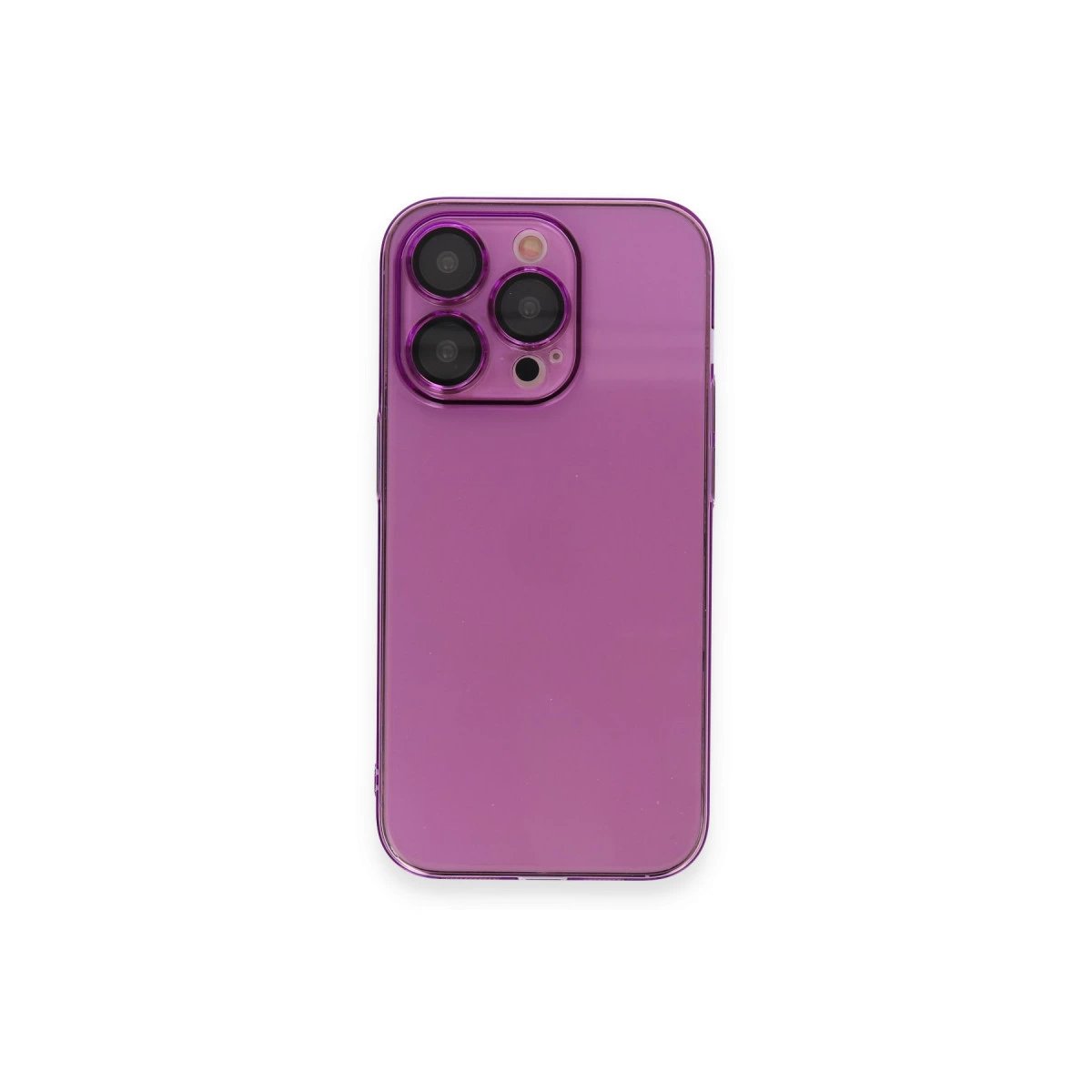 İphone 14 Pro Kılıf Armada Lensli Kapak - Mor İphone 14 Pro Kılıf Armada Lensli Kapak - Mor