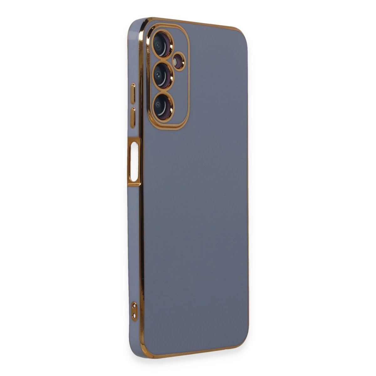 Samsung Galaxy A05s Kılıf Volet Silikon - Mavi Samsung Galaxy A05s Kılıf Volet Silikon - Mavi