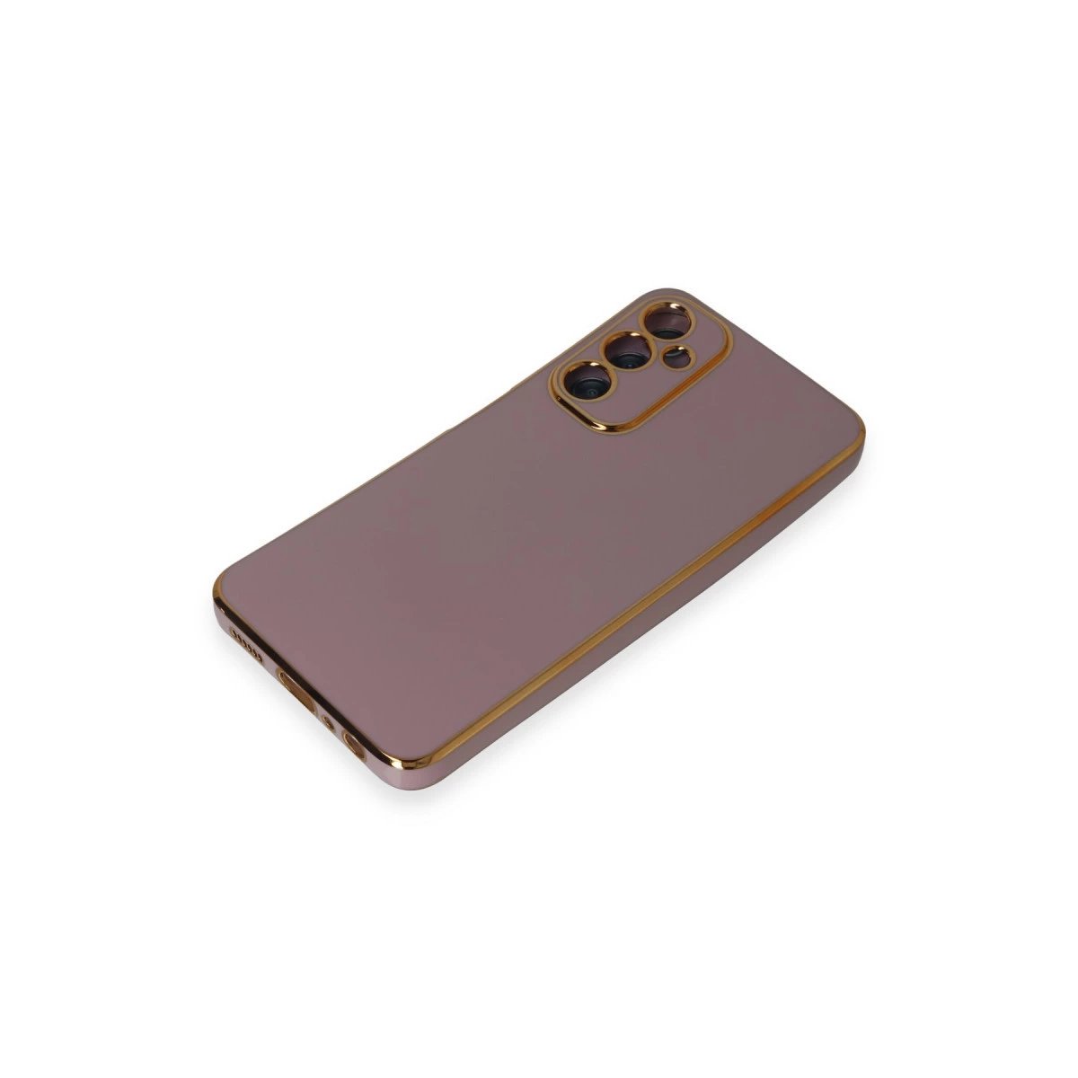 Samsung Galaxy A05s Kılıf Volet Silikon - Mor Samsung Galaxy A05s Kılıf Volet Silikon - Mor