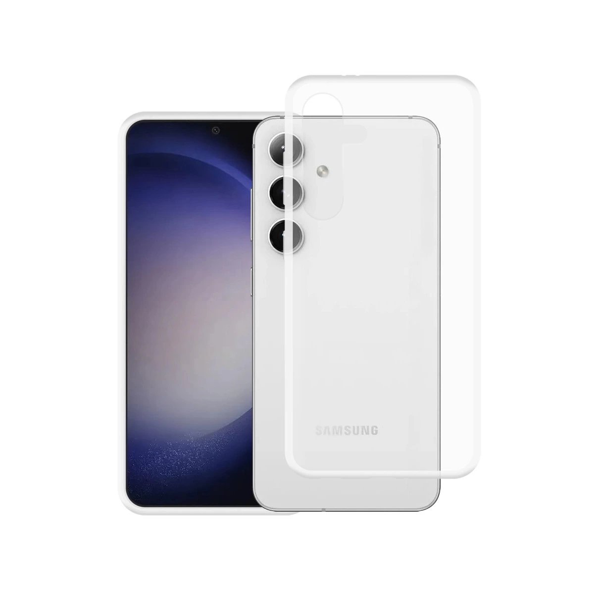 Samsung Galaxy S24 Kılıf Lüx Şeffaf Silikon Samsung Galaxy S24 Kılıf Lüx Şeffaf Silikon
