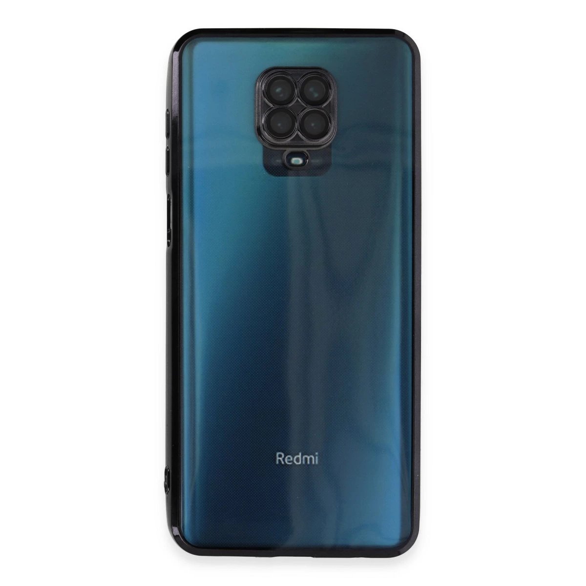 Xiaomi Redmi Note 9 Pro Kılıf Razer Lensli Silikon - Siyah Xiaomi Redmi Note 9 Pro Kılıf Razer Lensli Silikon - Siyah