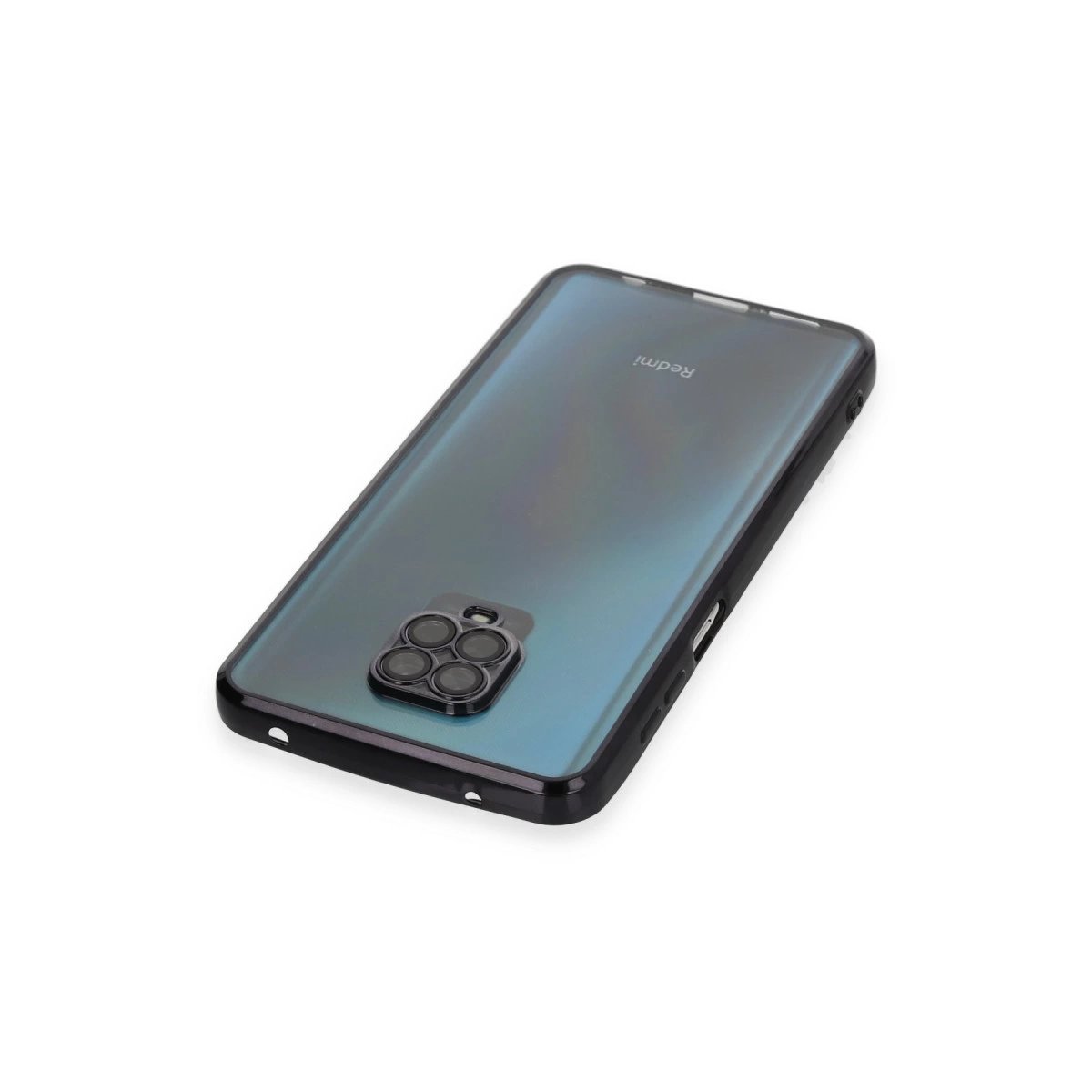 Xiaomi Redmi Note 9 Pro Kılıf Razer Lensli Silikon - Siyah Xiaomi Redmi Note 9 Pro Kılıf Razer Lensli Silikon - Siyah