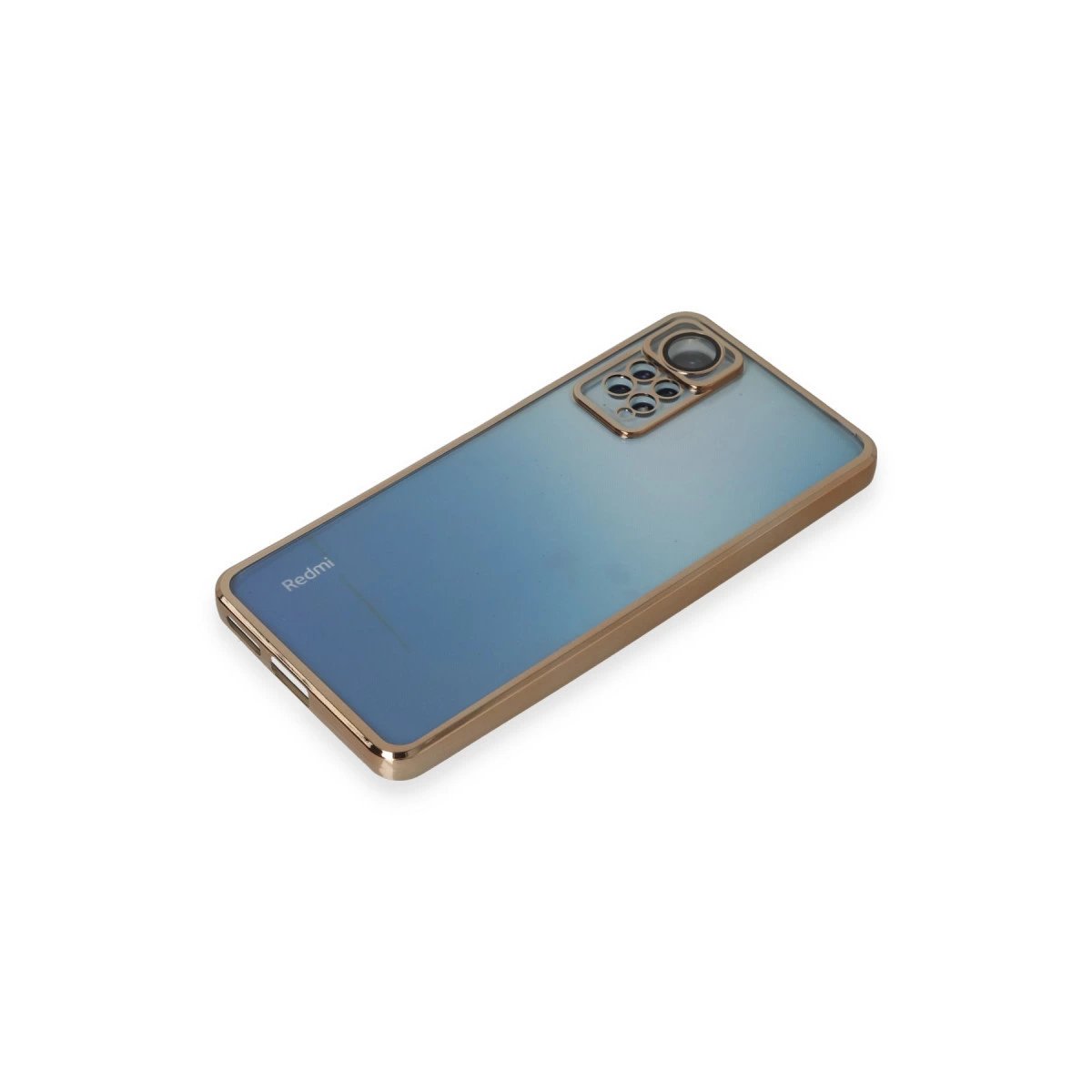 Xiaomi Redmi Note 11 Pro Kılıf Razer Lensli Silikon - Gold Xiaomi Redmi Note 11 Pro Kılıf Razer Lensli Silikon - Gold
