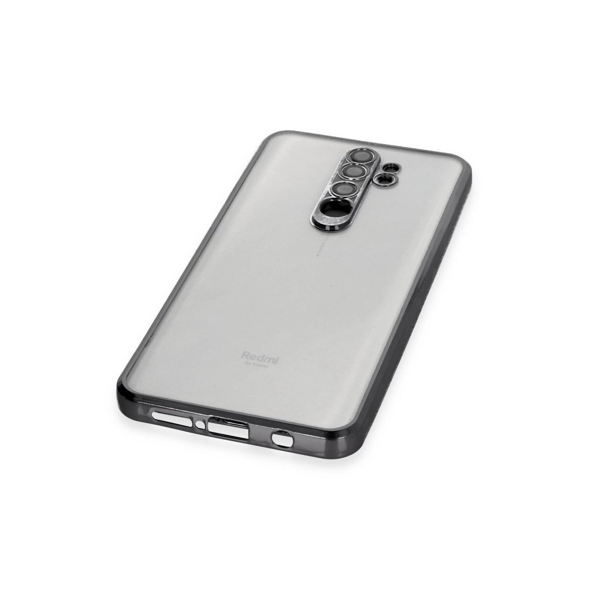 Xiaomi Redmi Note 8 Pro Kılıf Razer Lensli Silikon - Siyah Xiaomi Redmi Note 8 Pro Kılıf Razer Lensli Silikon - Siyah