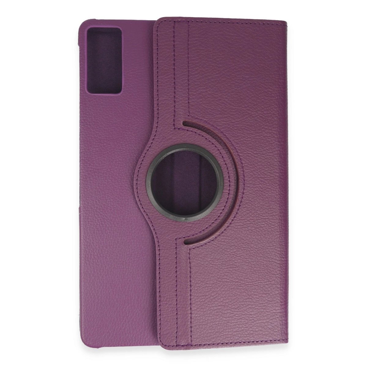 Xiaomi Redmi Pad Se Kılıf 360 Tablet Deri Kılıf - Mürdüm